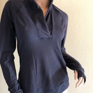 Lululemon shawl collar 1/2 zip pullover.